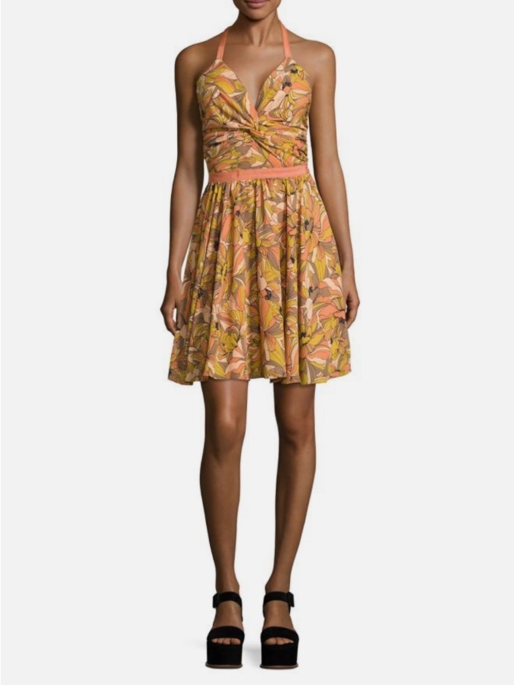 NWT Prose & Poetry Drew Double Back Tie Dress